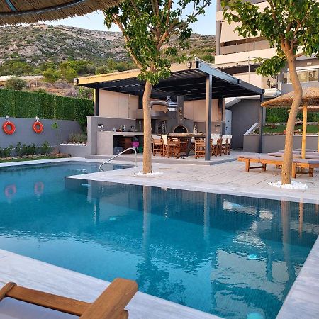 "Stergiou Luxury Apartment 2Nd Floor" Με Κοινη Πισινα Saronida Exteriér fotografie