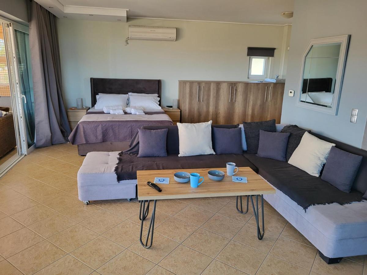 "Stergiou Luxury Apartment 2Nd Floor" Με Κοινη Πισινα Saronida Exteriér fotografie
